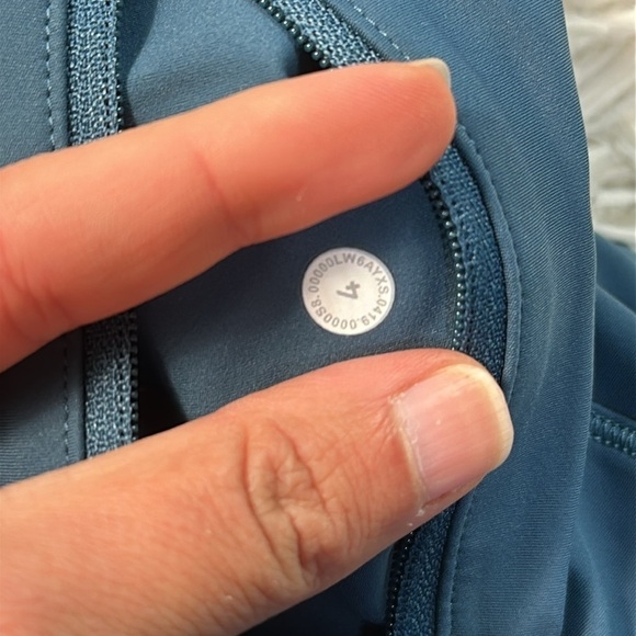 Lululemon Hot Pursuit High-Rise Crop 21" Petrol Blue - Picture 4 of 7